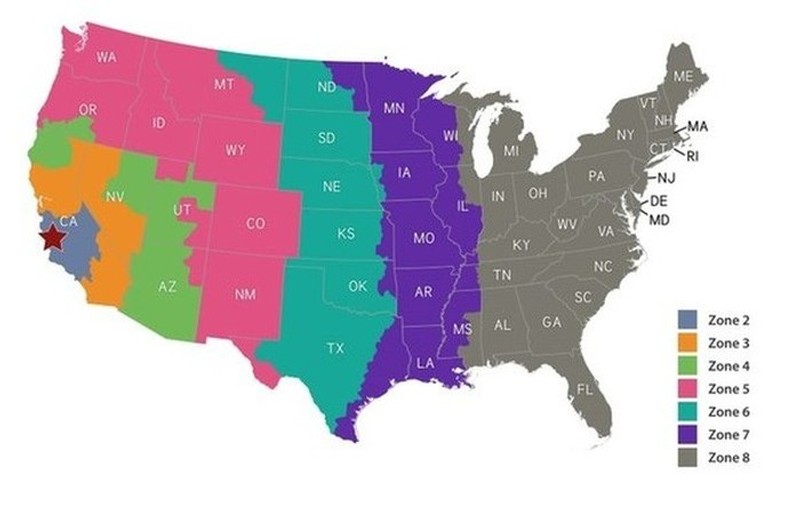 WineDirect Fulfillment Documentation Shipping Maps Shipping Zones